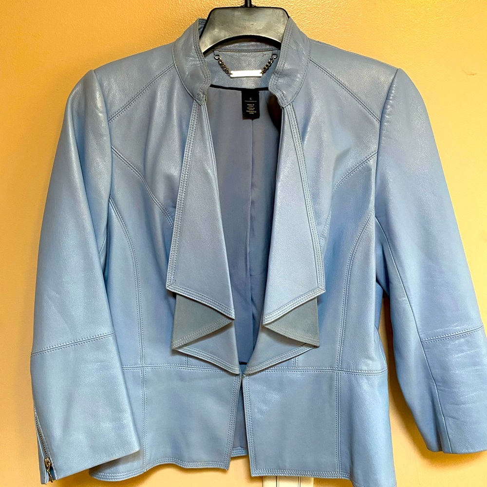 White House Black Market Leather